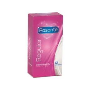 Pasante Regular Condoms-12 pack