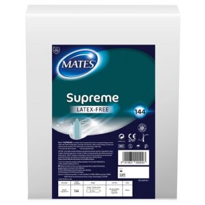 Mates Supreme Condom BX144 Clinic Pack